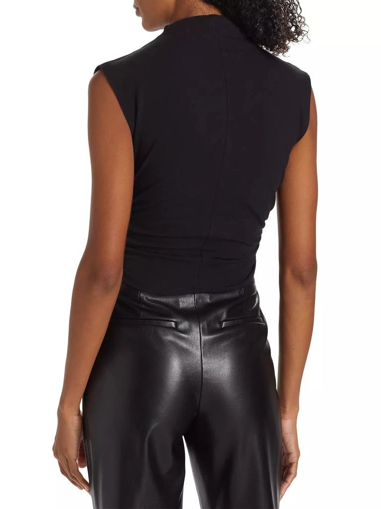 Reformation Lindy Ruched Knit Top 5