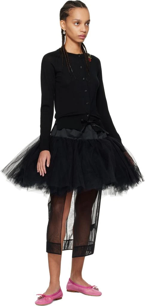 Simone Rocha Silver Victorian Faux-Pearl 
Crystal Floret Drop Earrings 4