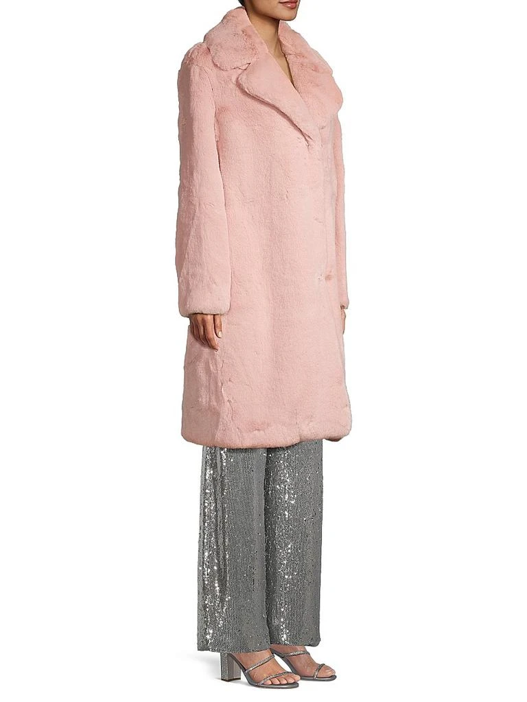 Milly Riley Oversized Faux Fur Coat 4