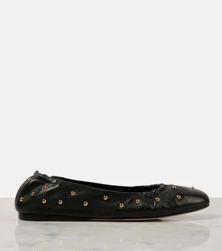 Chloé Eia studded leather ballet flats 5