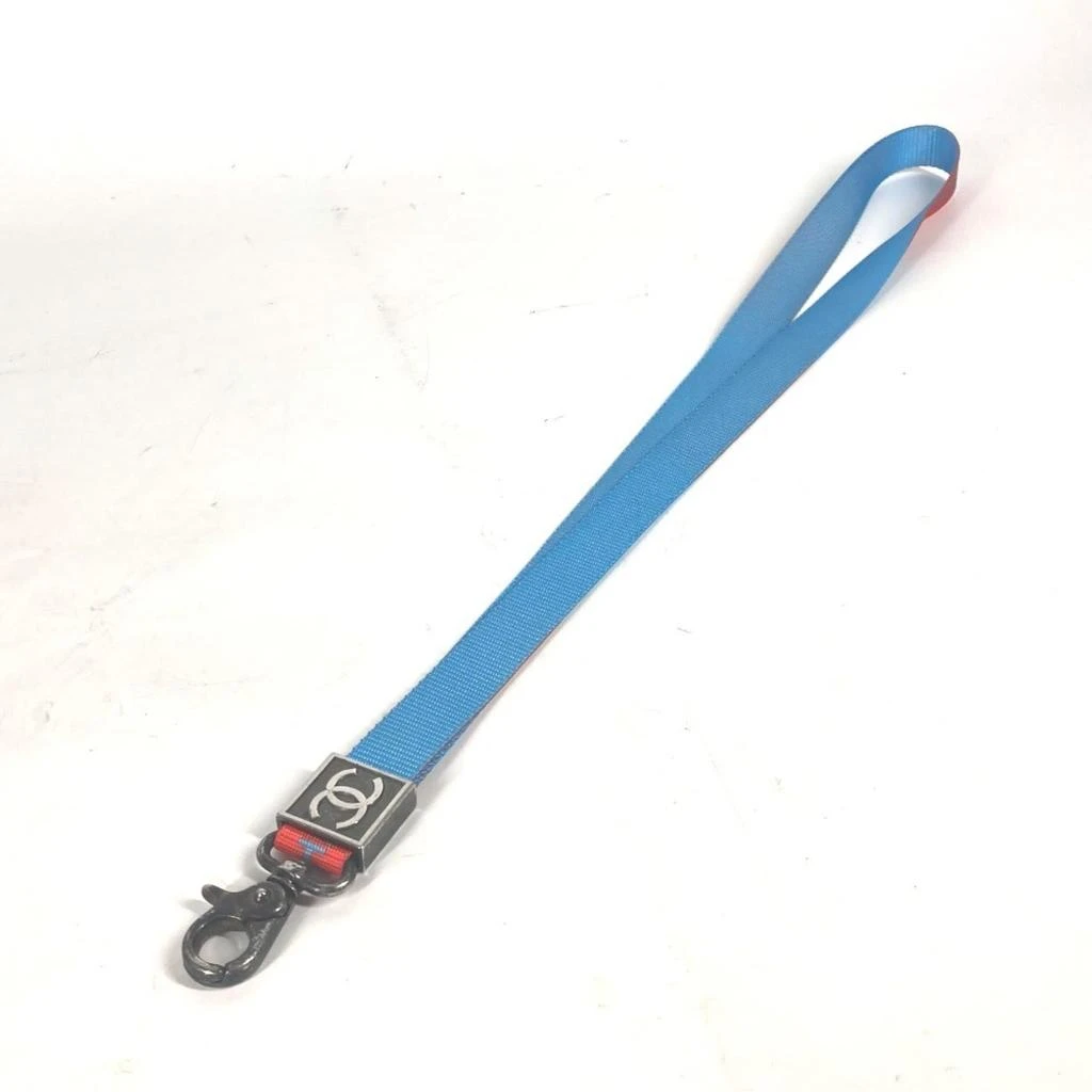Chanel blue Color Canvas Nylon Strap (Pre-Owned) 2