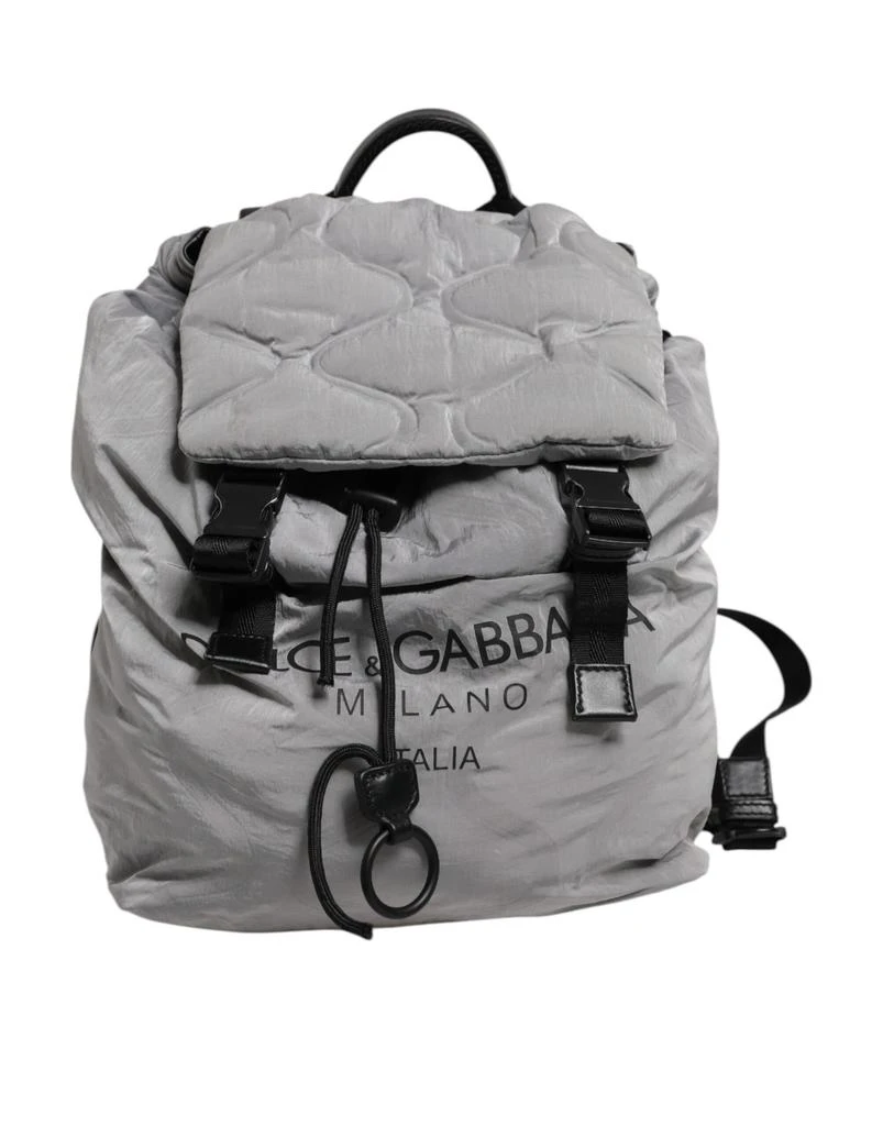 Dolce 
Gabbana Milano Print Drawstring Travel Backpack Men
s Bag (Pre-Owned)