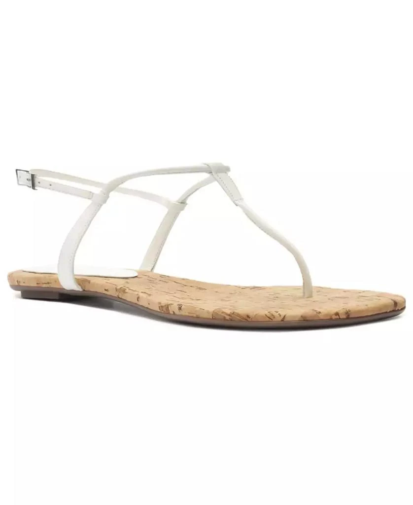 Schutz Women's Elsha Round Toe Flat Sandals 1