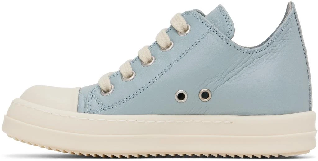 Rick Owens Kids Blue Porterville Low Sneaks Sneakers 3