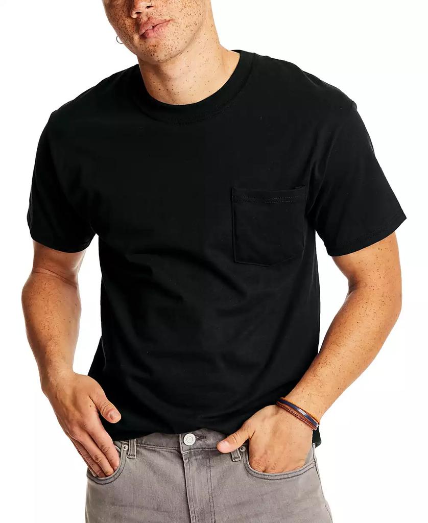 Hanes Beefy-T Unisex Pocket T-Shirt, 2-Pack