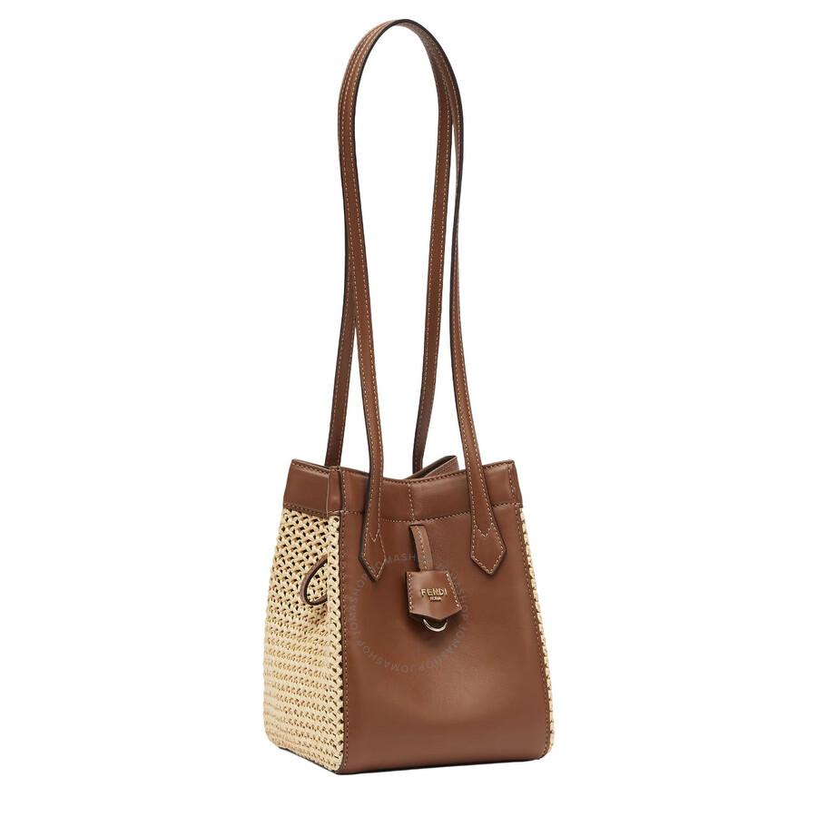 ☆FENDI☆ FENDI ORIGAMI Bucket Bag MINI BEIGE Shop Origami Mini Bucket Bag on Sale at BeyondStyle – Get 37% Off
