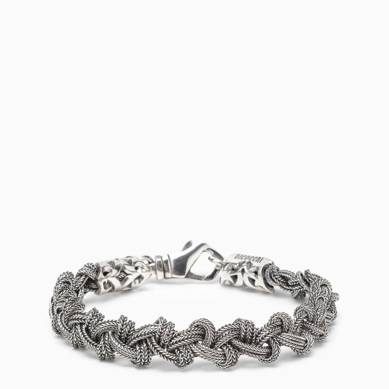 Emanuele Bicocchi 925 sterling silver knot bracelet