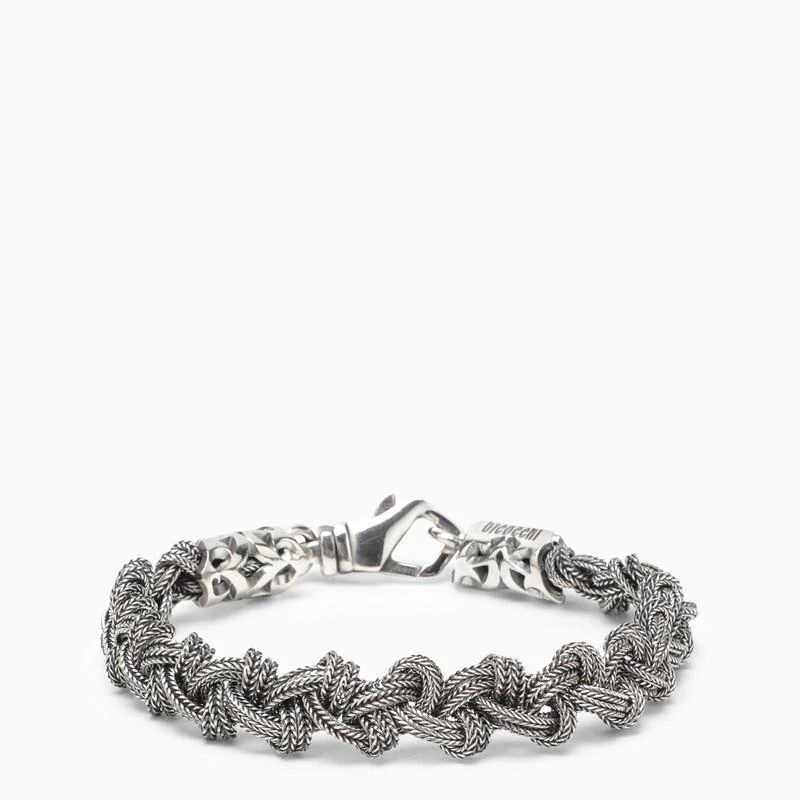 Emanuele Bicocchi 925 sterling silver knot bracelet 1