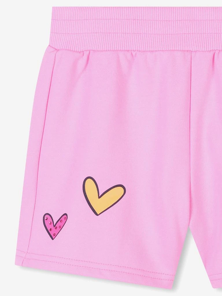 Billieblush Girls Illustrated Shorts in Pink 4