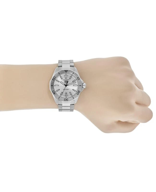 TAG Heuer Tag Heuer Aquaracer Quartz Grey Dial Steel Men's Watch WBP1111.BA0627 4
