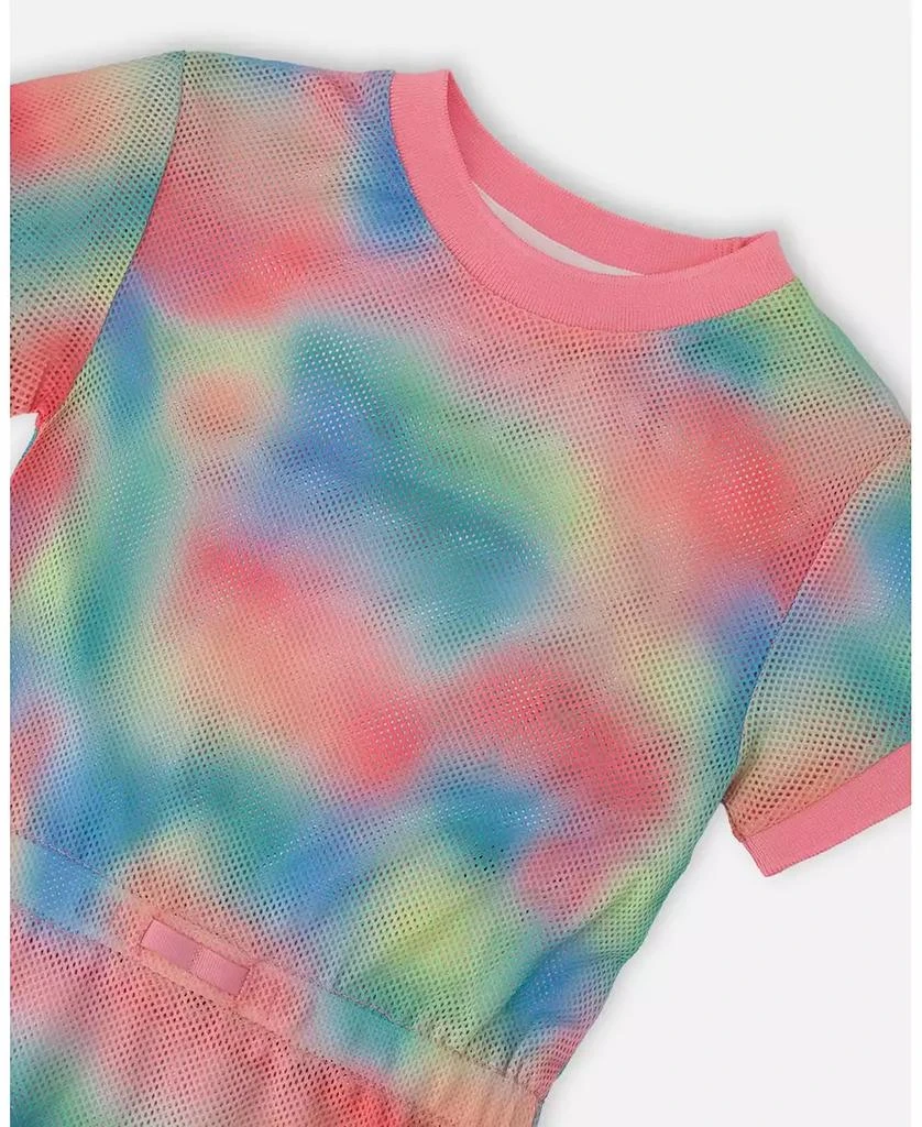 Deux par Deux Girls Mesh Beach Dress Multicolor 4