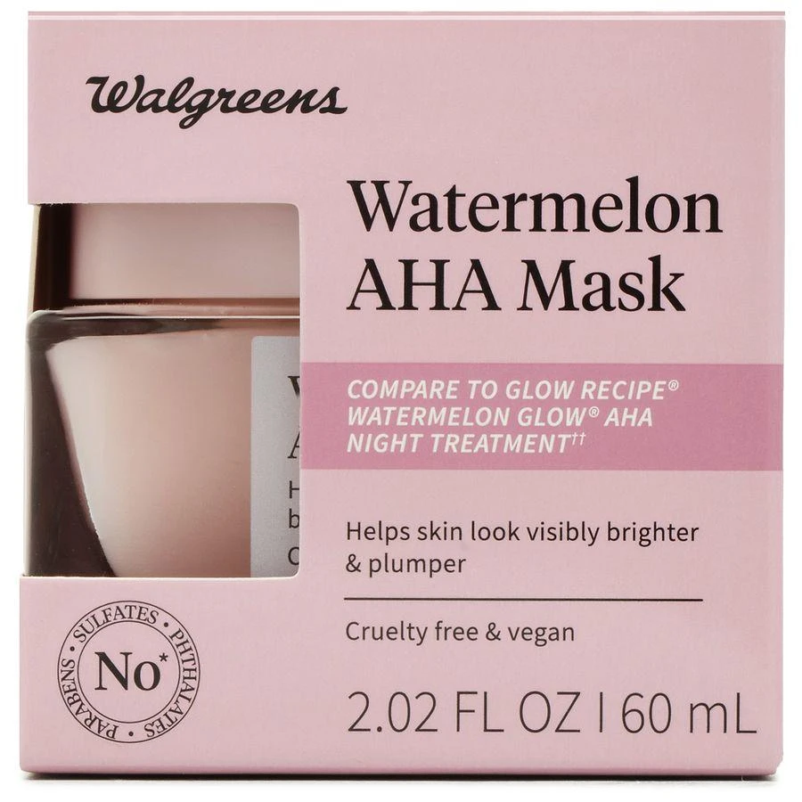 Walgreens Watermelon AHA Mask 2