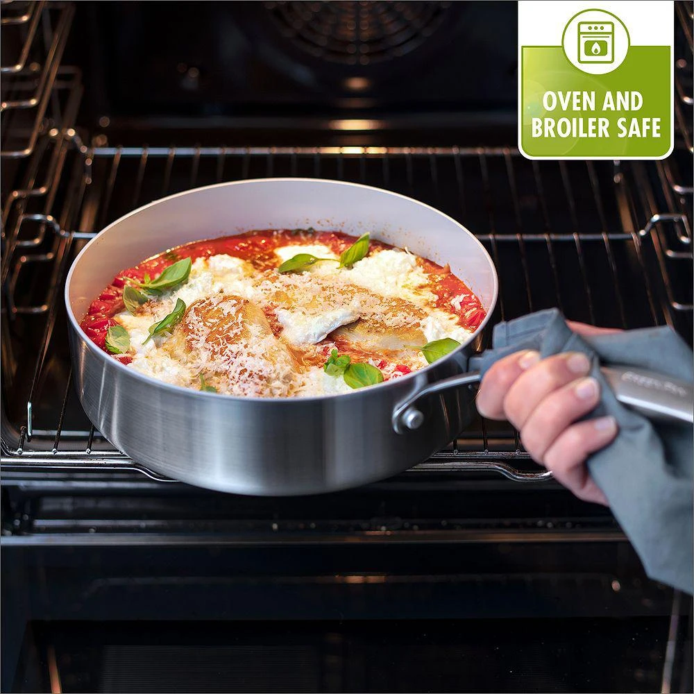 Greenpan Venice Pro 10" and 12" Fry Pan Set 8