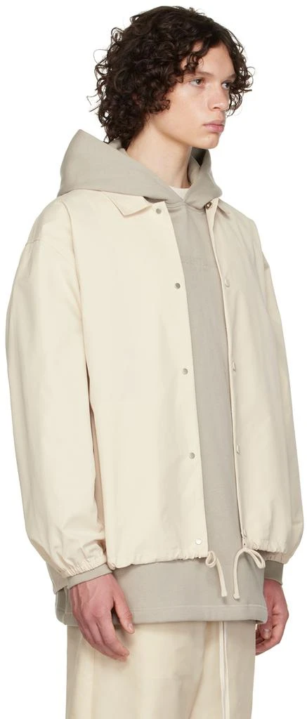 Essentials Off-White Drawstring Jacket 2