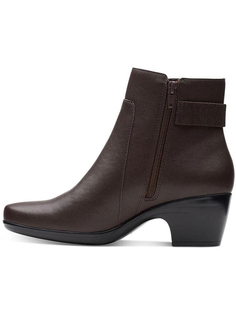 Clarks Emily Holly Womens Leather Laceless Ankle Boots 1
