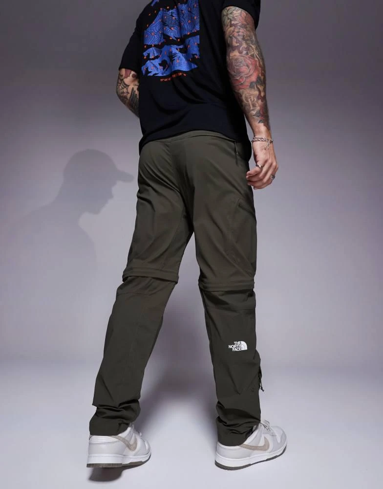 The North Face The North Face Exploration convertible utility tapered trouser in khaki 4