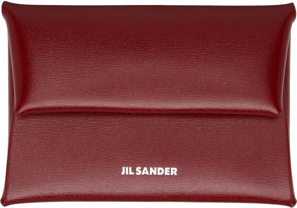 Jil Sander Red Envelope Coin Pouch 1