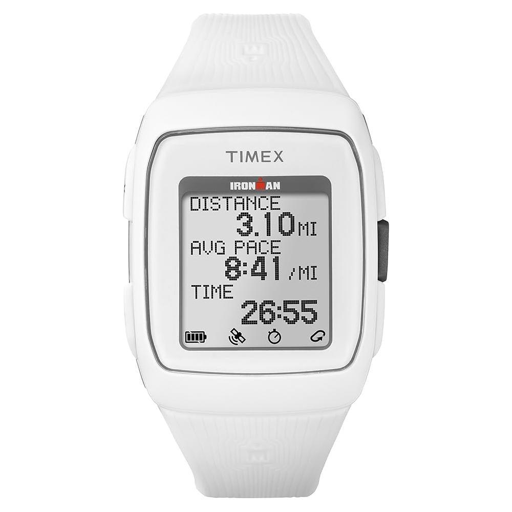 Timex Ironman GPS White Silicone Training Unisex Watch