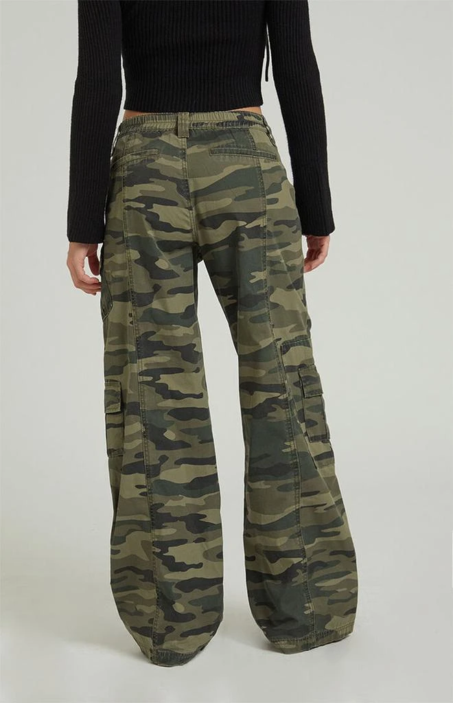 PacSun Camouflage Lightweight Low Rise Baggy Pants 4