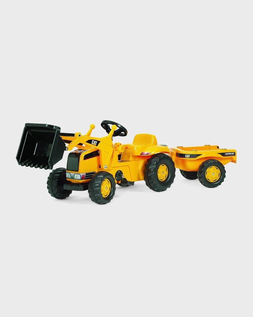 Kettler Kid's CAT Pedal Tractor w/Trailer 1