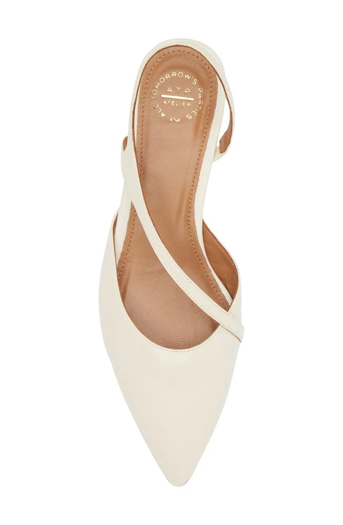 ATP ATELIER Pantanelli Pointed Toe Slingback Pump 5