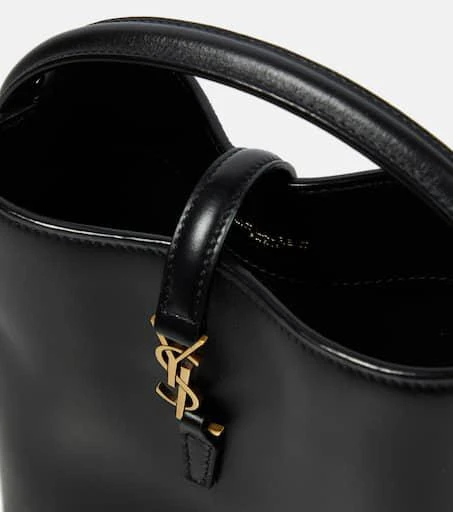 Yves Saint Laurent Le 37 Mini leather bucket bag 3