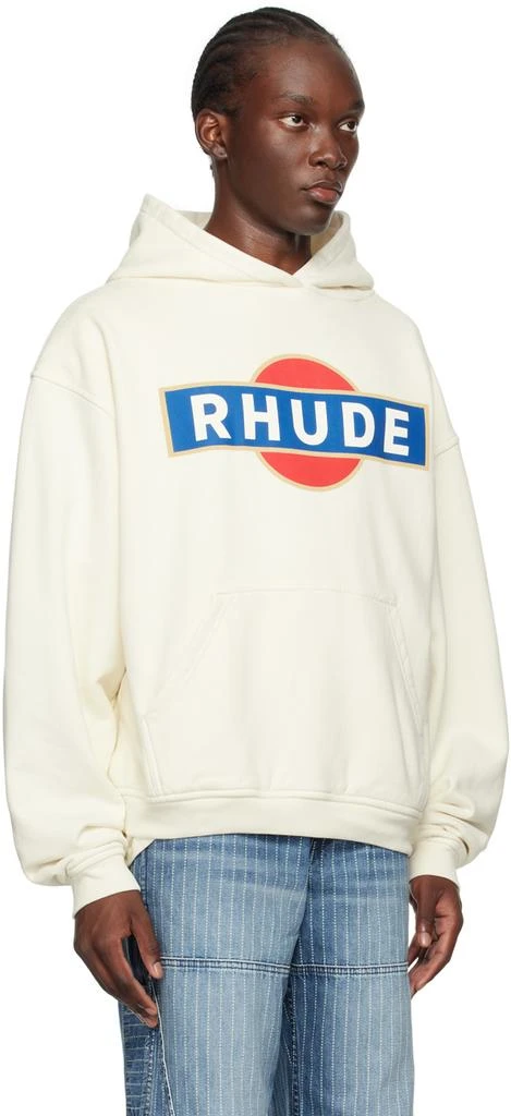Rhude Off-White Vintage Racer Hoodie 2