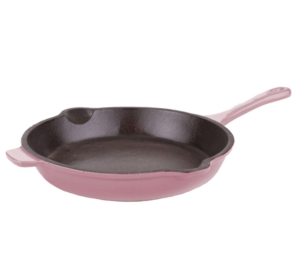 BergHOFF Neo 10" Cast Iron Fry Pan, Pink