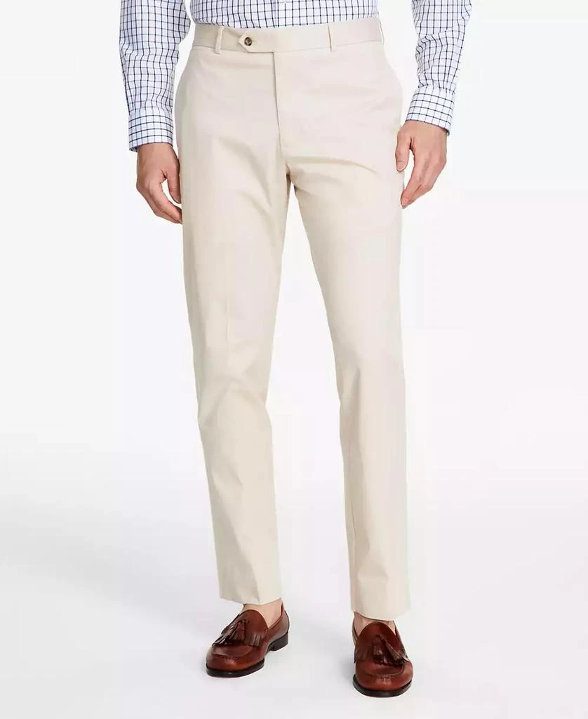 Brooks Brothers Men's Classic-Fit Stretch Solid Suit Separates Pant 2