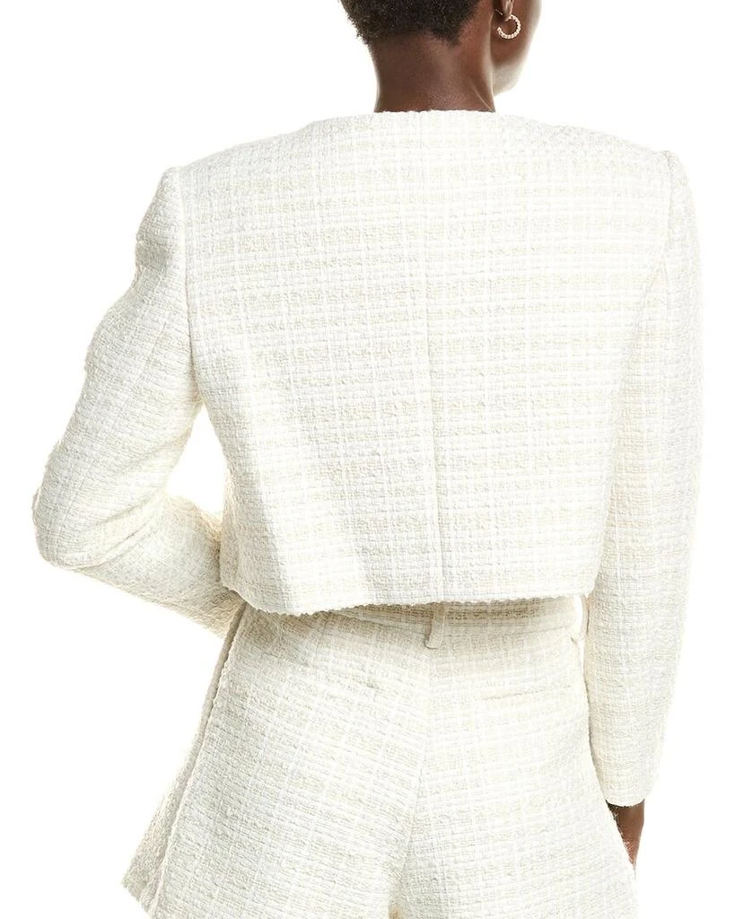 BCBG Cropped Tweed Jacket 2