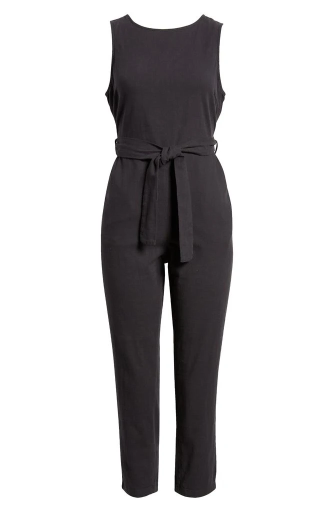 Marine Layer Eloise Belted Sleeveless Jumpsuit 6