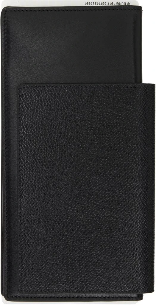 Balenciaga Black Passport Long 1 Ticket Wallet 2