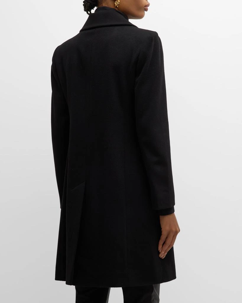 Fleurette Cami Double-Breasted Short Wool Coat 6