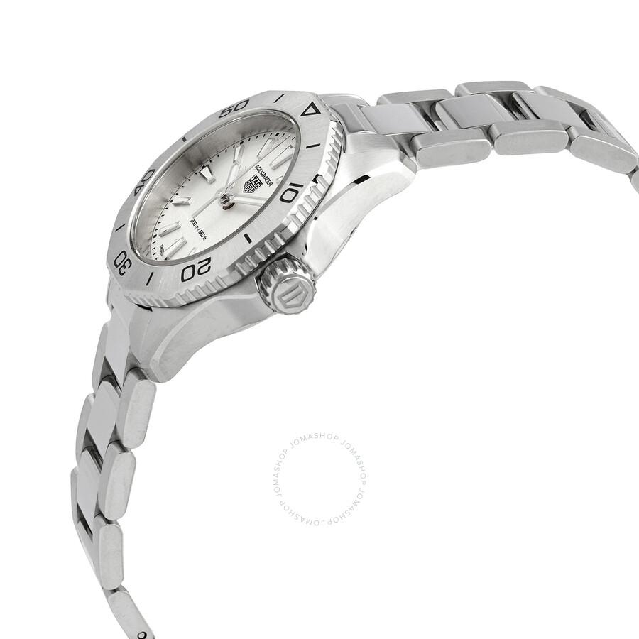 Tag Heuer Aquaracer Quartz White Dial Ladies Watch WBP1411-BA0622