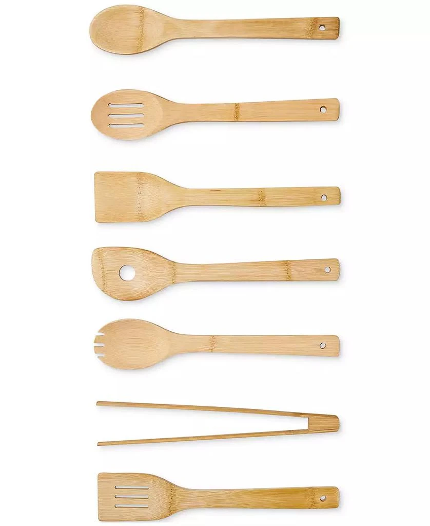 Arch Studio 7-Piece Bamboo Utensil Set & Holder, Exclusively at Macy's 3