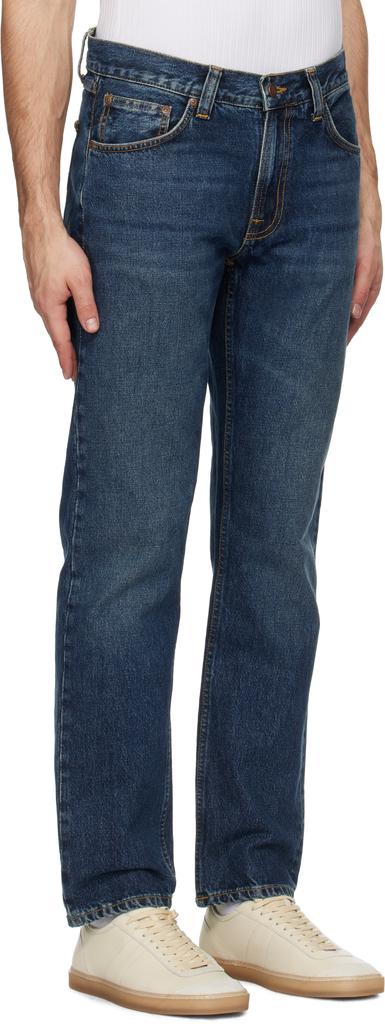 Nudie Jeans Blue Gritty Jackson Jeans