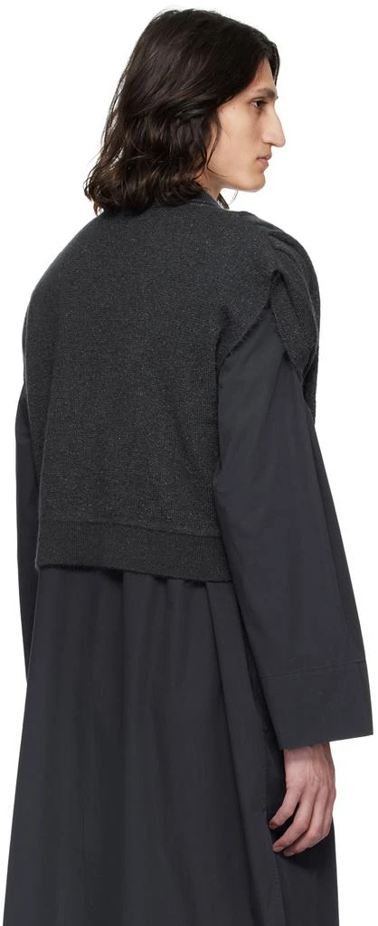 Kiko Kostadinov Gray Orson Cardigan 3