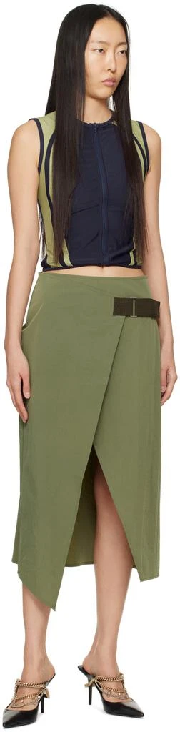Miaou Navy & Green Rey Tank Top 4
