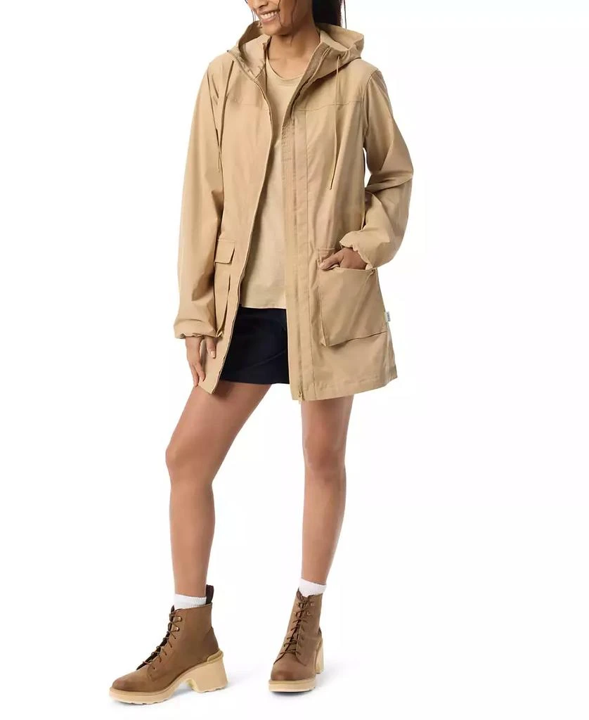 BASS OUTDOOR Women's Rain Parka Long Sleeves Jacket 1