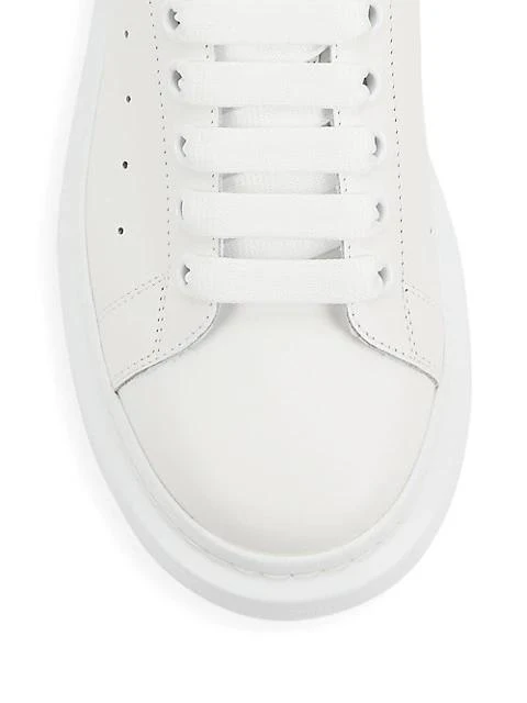 Alexander McQueen Oversized Leather Platform Sneakers 4