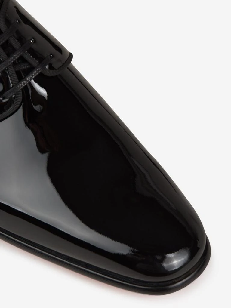 Santoni Santoni Patent Leather Derby Shoes 4