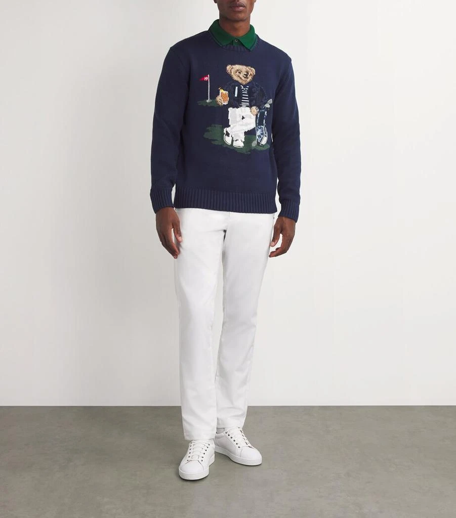 Ralph Lauren Cotton-COOLMAX Golf Bear Sweater 2