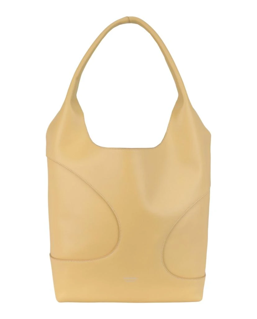Salvatore Ferragamo Debossed Cut-Out Hobo Bag 1
