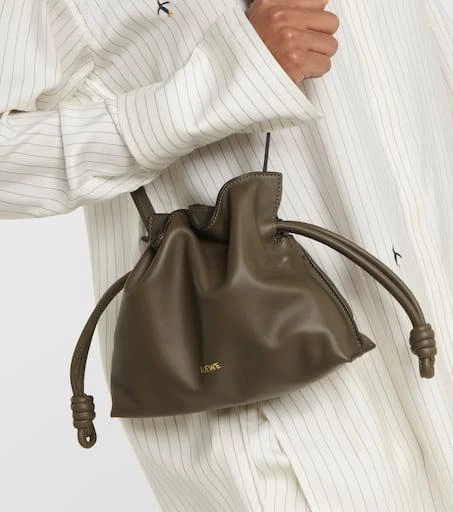Loewe Flamenco Mini leather clutch 7