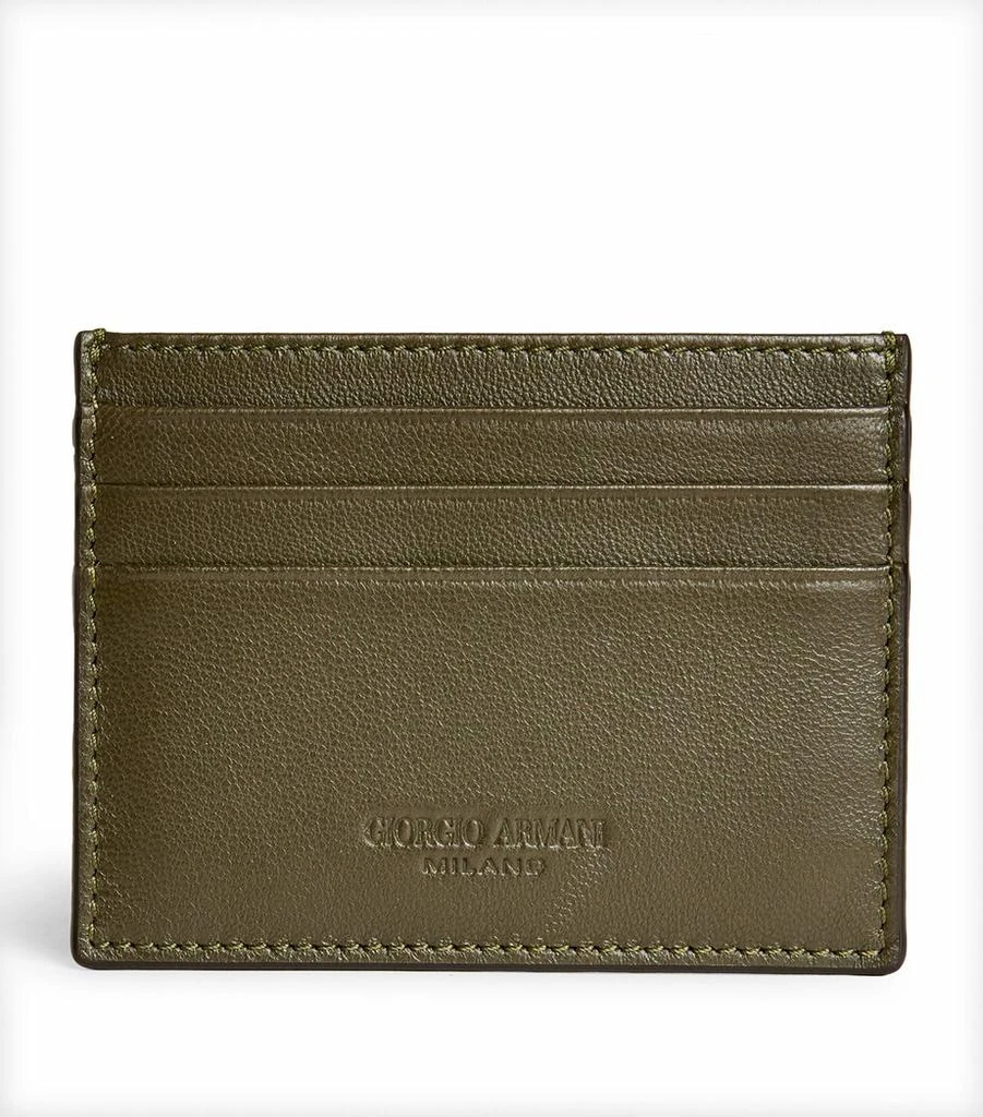Giorgio Armani Lamb Leather Card Holder 1
