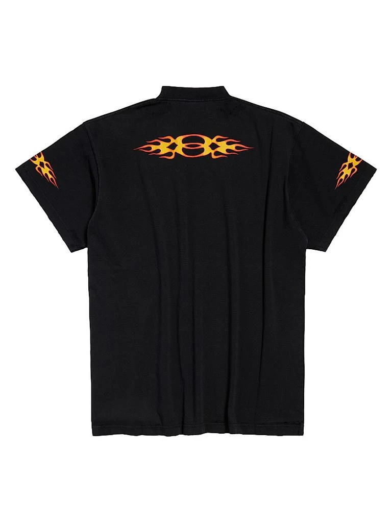 Balenciaga Burning Unity Oversized T-Shirt 2