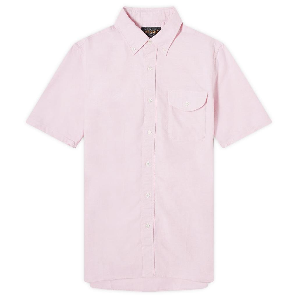 Beams Plus Beams Plus Button Down Short Sleeve Oxford Shirt