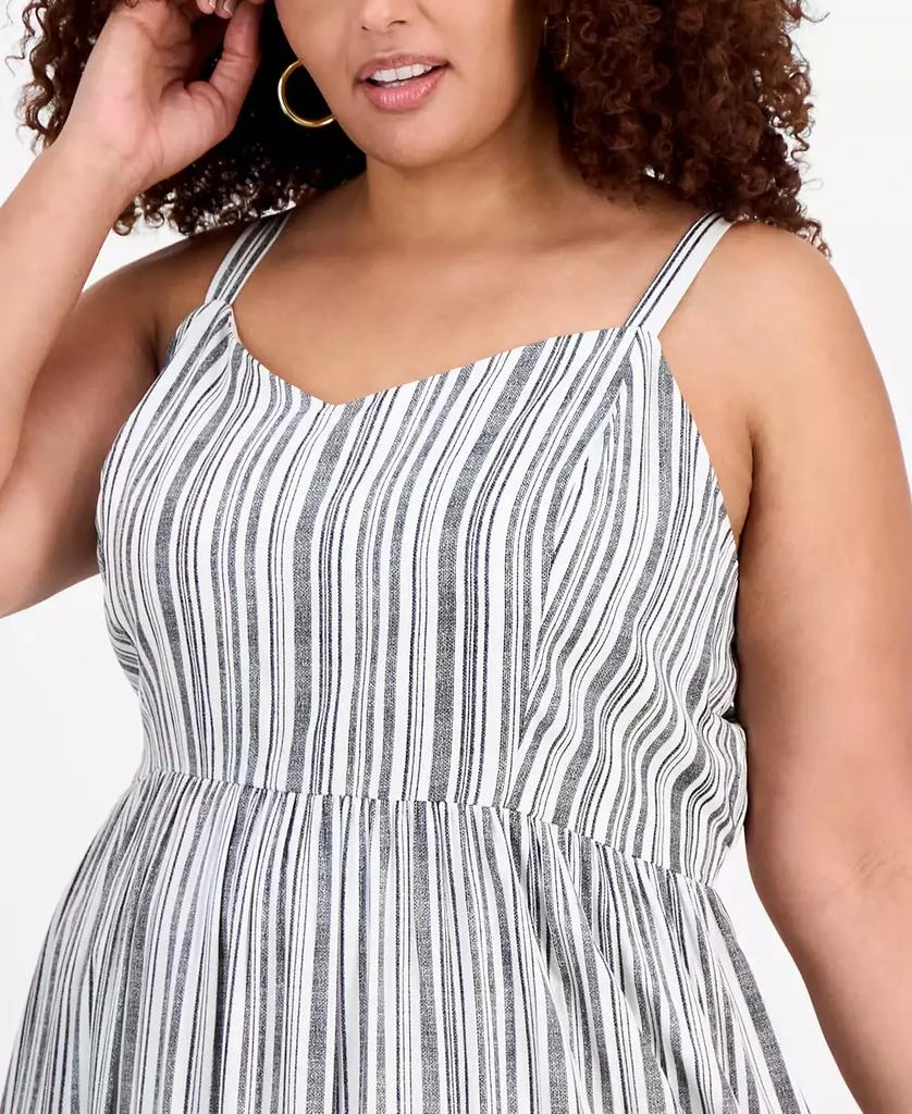 Absolutely Famous Trendy Plus Size Printed Midi Dress 4