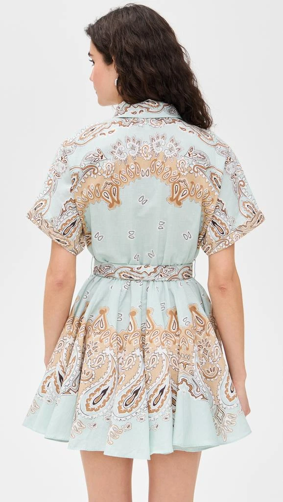 Hemant and Nandita Short Dress with Buckle Belt 2