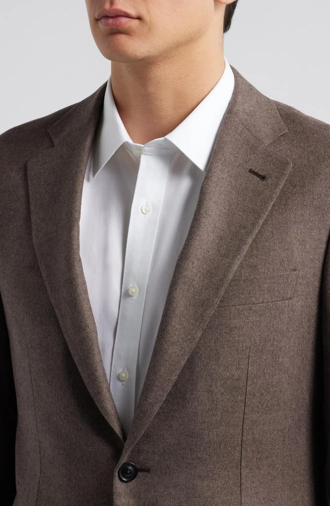 Canali Kei Trim Fit Textured Silk & Cashmere Sport Coat 4